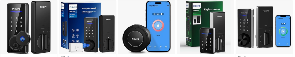 Philips-smart-door-locks-with-handle